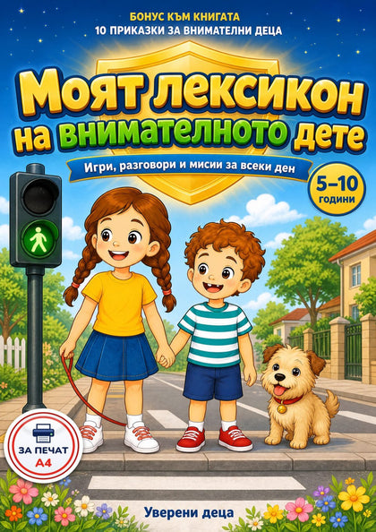 Моят лексикон на внимателното дете — корица