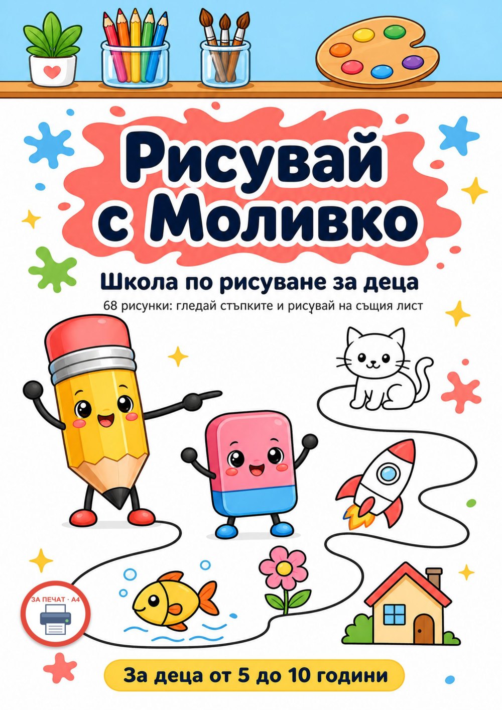 Рисувай с Моливко — страница 1