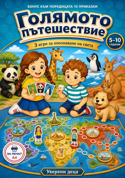 Голямото пътешествие — корица