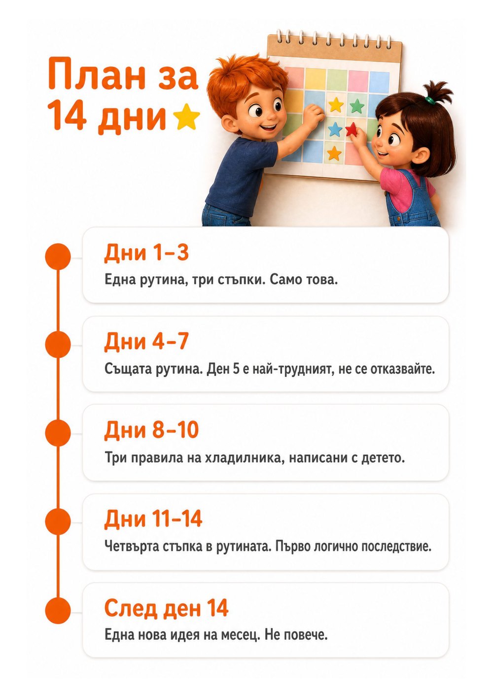 10 съвета за рутини и правила за деца — страница 5